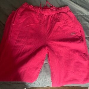 ALO Yoga Pink crush accolade Sweatpants